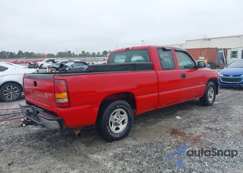 2002 Chevrolet Silverado 1500 from USA, damaged, VIN 2GCEC19W221425091